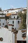 Ronda, traditional homes in the old city 